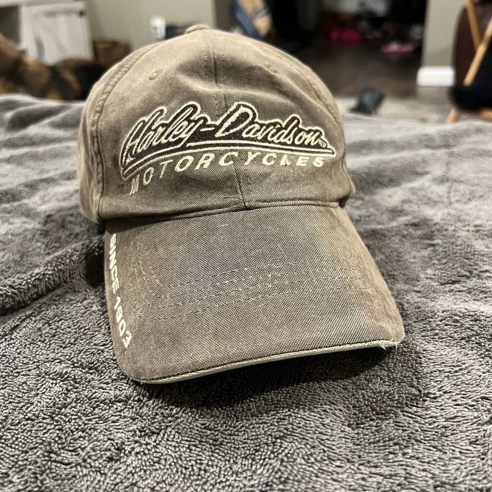 Harley Davidson Motorcycle‎ Baseball Cap Orlando Hook/ Loop